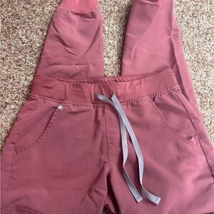 Figs Dusty Rose Jogger Pants